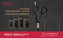 RED PROFESSIONAL HAIR SHEAR BANNER