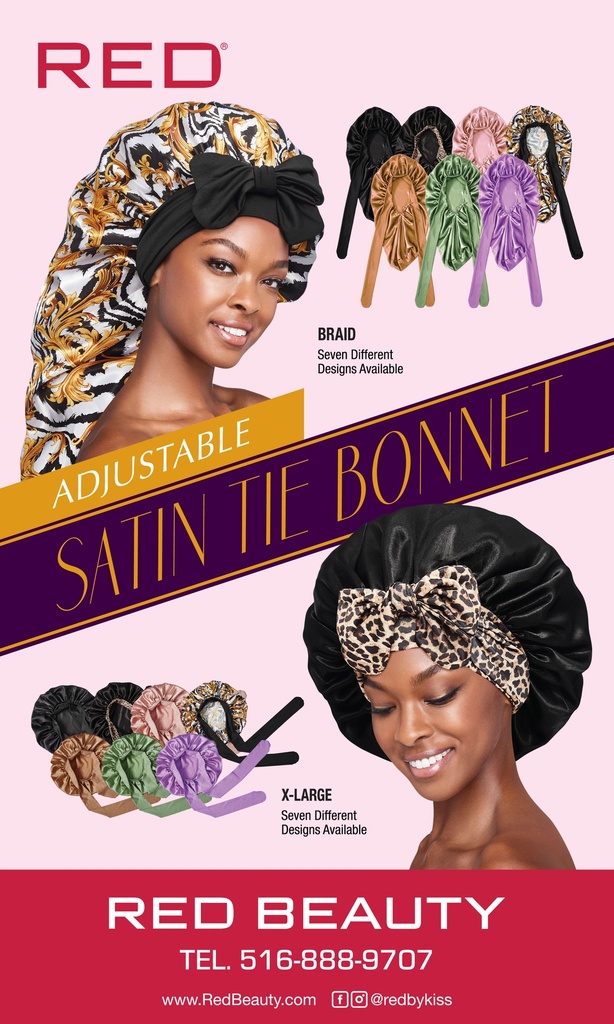 RED TIE BONNET BANNER 
