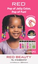 RED JELLYPOPZ HAIRBEADS