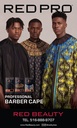 RED BARBER CAPES