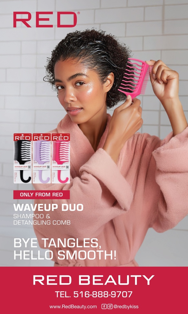 RED WAVEUP DUO COMB BANNER