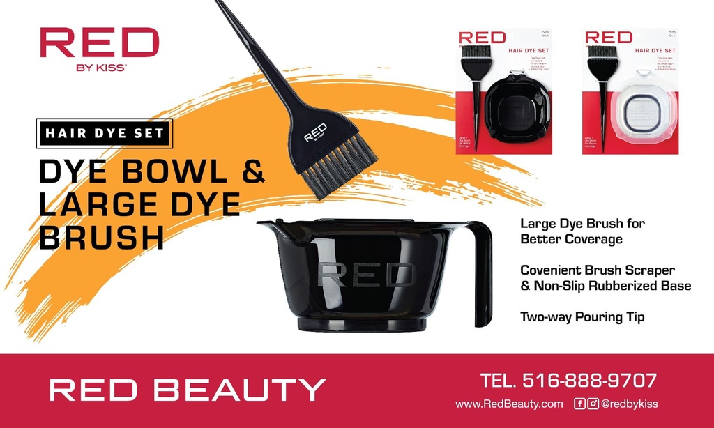 RED DYE BOWL BANNER