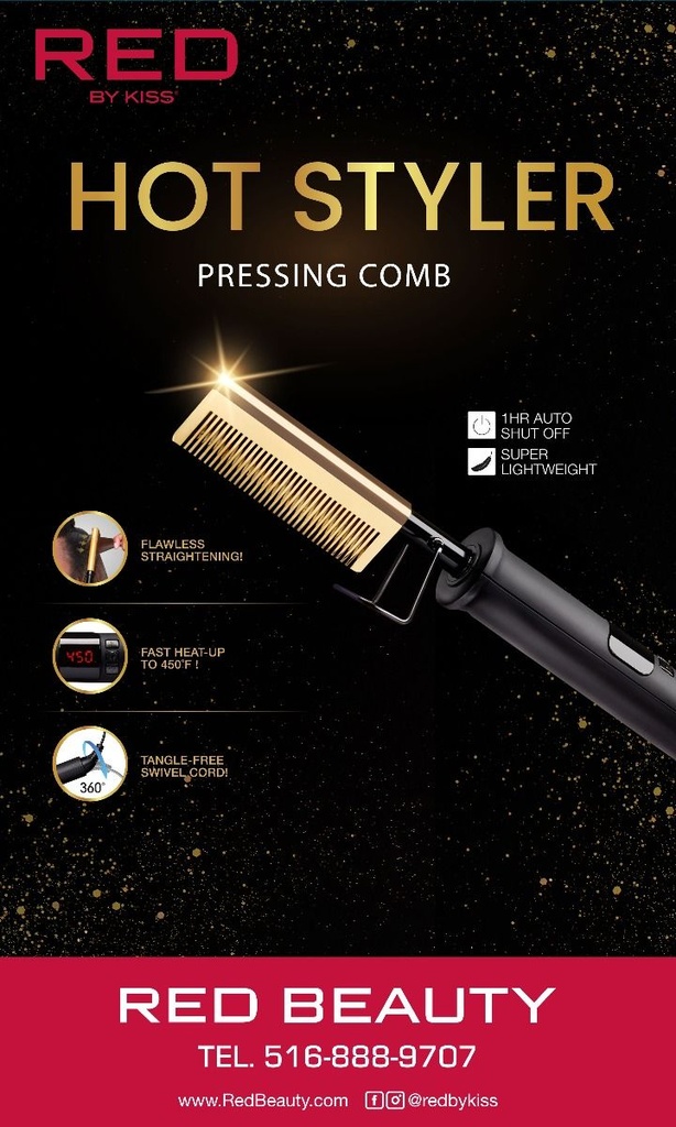 RED HOT STYLER BANNER