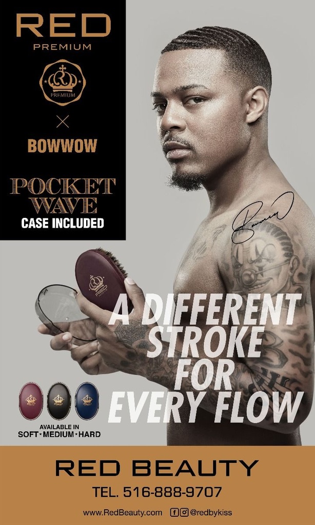 POCKET WAVE BOAR BRUSH BANNER