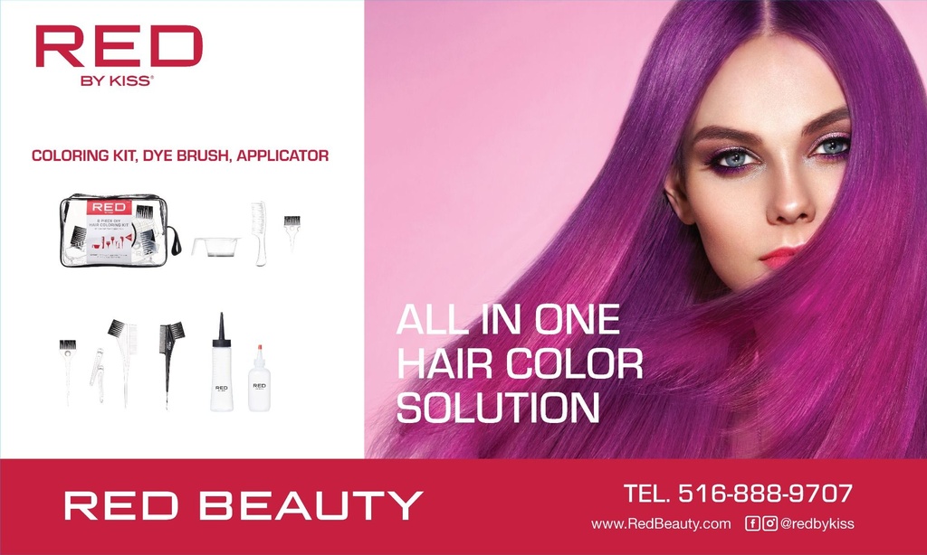 RED COLORKING BANNER