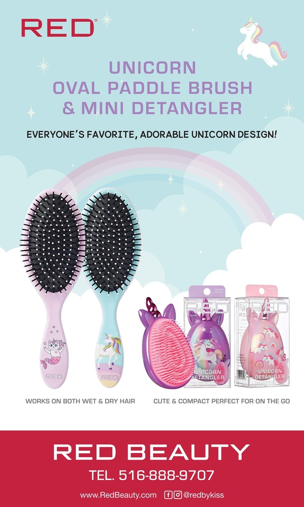 RED KIDS PATTERN BRUSH BANNER