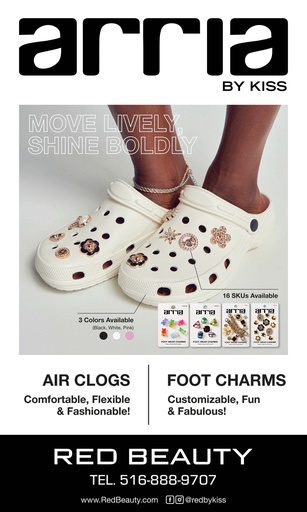 [ZRPM74] ARRIA FOOTCHARMS & AIRCLOGS BANNER