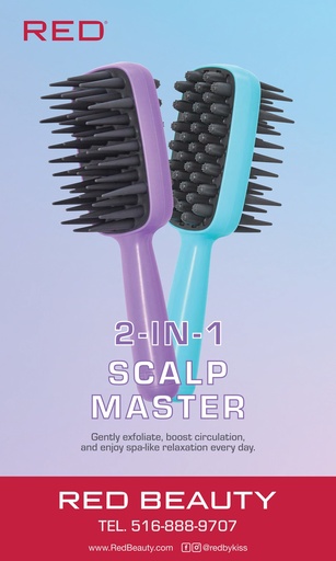 [ZRPM79] RED SCALP MASTER BRUSH BANNER