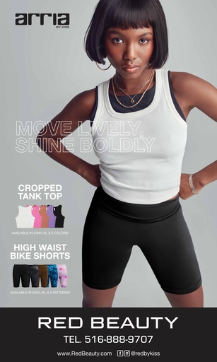 [ZRPM84] ARRIA TANK TOP & BIKE SHORTS BANNER