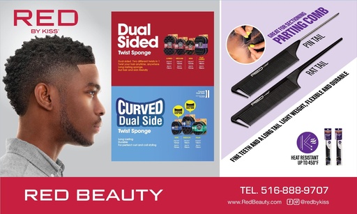 [ZRPM16] RED TWIST SPONGE BANNER