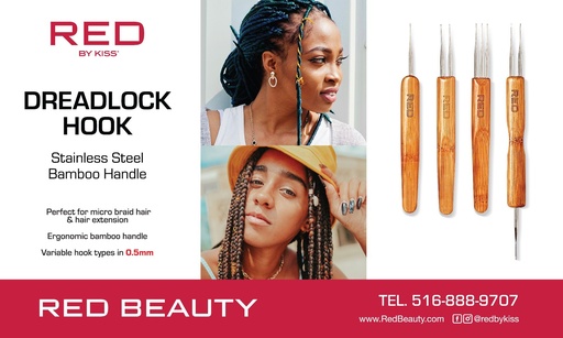 [ZRPM40] RED DREADLOOK BANNER