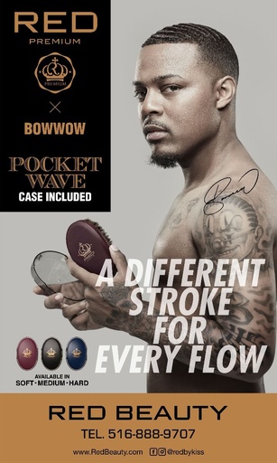 [ZRPM04] POCKET WAVE BOAR BRUSH BANNER