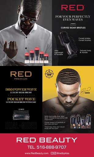 [ZRPM14] RED INJECTION BOAR BRUSH BANNER