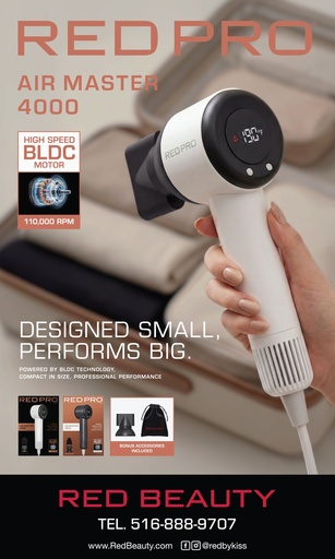 [ZRPM43] RED PRO BLDC DRYER BANNER