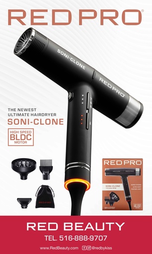 [ZRPM43] RED PRO BLDC DRYER BANNER