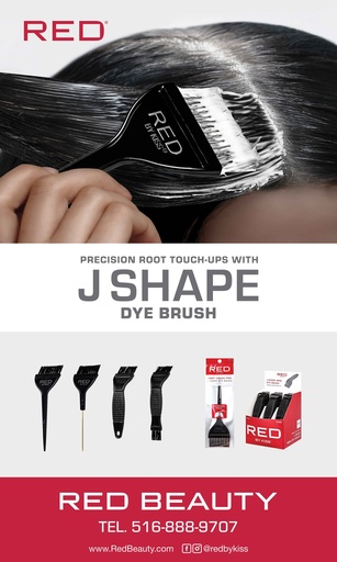 [ZRPM48] RED ROOT TOUCH DYE BRUSH BANNER