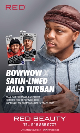 [ZRPM64] RED MENS PREMIUM TURBAN BANNER